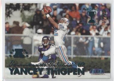 1999 Fleer Tradition - [Base] - Trophy Collection #135TC - Yancey Thigpen /20