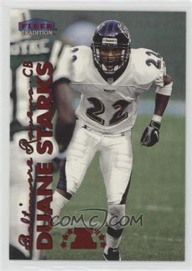 1999 Fleer Tradition - [Base] #194 - Duane Starks