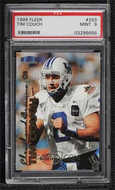 1999 Fleer Tradition - [Base] #263 - Tim Couch [PSA 9 MINT]