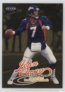 1999 Fleer Ultra - [Base] - Gold Medallion Edition #190G - John Elway