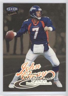 1999 Fleer Ultra - [Base] - Gold Medallion Edition #190G - John Elway