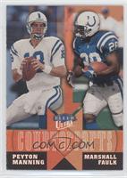 Peyton Manning, Marshall Faulk