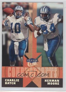 1999 Fleer Ultra - Counterparts #13 CP - Charlie Batch, Herman Moore