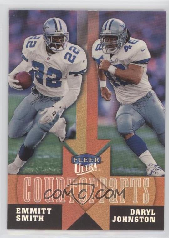 1999 Fleer Ultra - Counterparts #14 CP - Emmitt Smith, Daryl Johnston