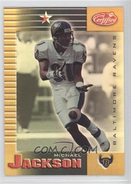 1999 Leaf Certified - [Base] - Mirror Gold #9 - Michael Jackson /45