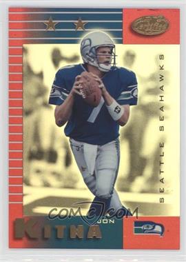 1999 Leaf Certified - [Base] - Mirror Red #141 - Jon Kitna