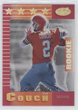 1999 Leaf Certified - [Base] - Mirror Red #189 - Tim Couch