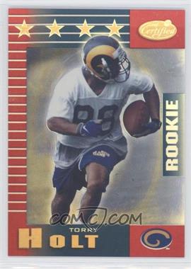 1999 Leaf Certified - [Base] - Mirror Red #222 - Torry Holt