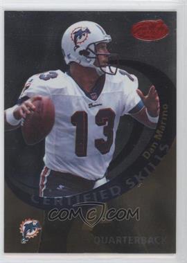 1999 Leaf Certified - Certified Skills #CS-13 - Dan Marino, Tim Couch