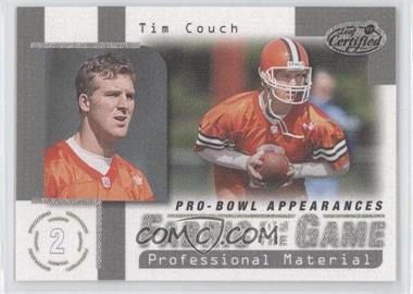 1999 Leaf Certified - Fabric of the Game #FG23 - Tim Couch /1000
