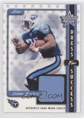 1999 Leaf Rookies & Stars - Dress For Success #DFS-4 - Eddie George /200