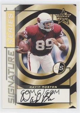 1999 Leaf Rookies & Stars - Signature Series #SS-23 - David Boston /150