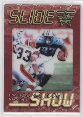 1999 Leaf Rookies & Stars - SlideShow - Red #SS-9 - Eddie George /100 [EX to NM]