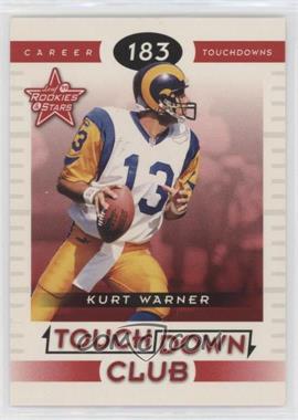 1999 Leaf Rookies & Stars - Touchdown Club #TC-17 - Kurt Warner /1000