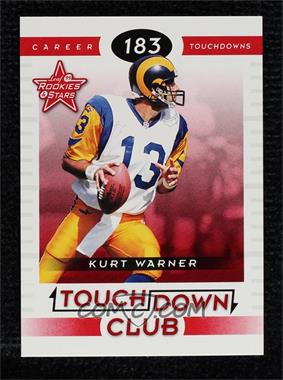 1999 Leaf Rookies & Stars - Touchdown Club #TC-17 - Kurt Warner /1000