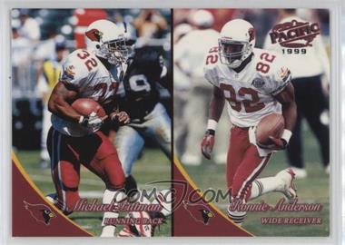 1999 Michael Pittman, Ronnie Anderson, Arizona Cardinals, Signed, Autographed, Pacific Football Card, Card # 14, 1999 Michael Pittman, Ronnie Anderson, Arizona Cardinals, Signed, Autographed, Pacific Football Card, Card # 14,