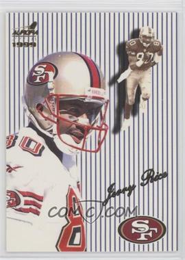 1999 Pacific Aurora - [Base] - Pinstripes #129 - Jerry Rice