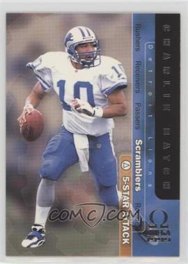 1999 Pacific Omega - 5-Star Attack #9 - Charlie Batch