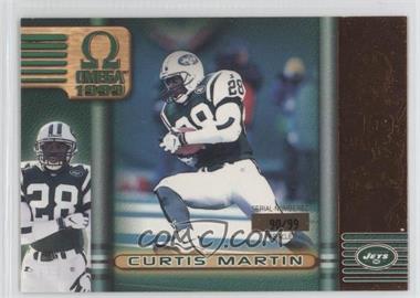 1999 Pacific Omega - [Base] - Copper #167 - Curtis Martin /99