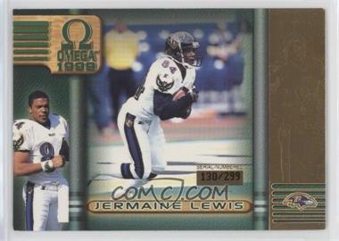 1999 Pacific Omega - [Base] - Gold #20 - Jermaine Lewis /299