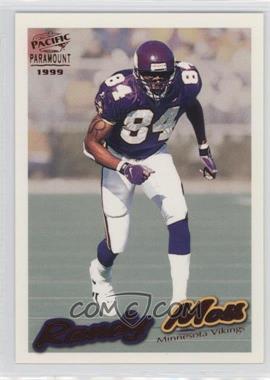 1999 Pacific Paramount - [Base] - Copper #134 - Randy Moss