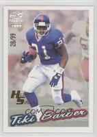 Tiki Barber #/99