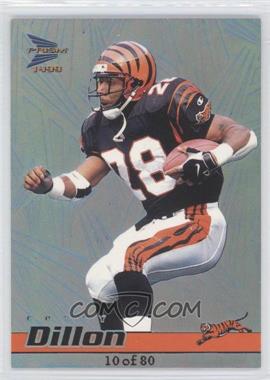 1999 Pacific Prism - [Base] - Holographic Blue #30 - Corey Dillon /80