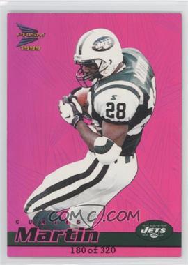 1999 Pacific Prism - [Base] - Holographic Purple #101 - Curtis Martin /320