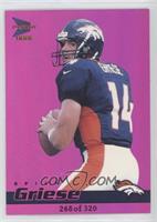 Brian Griese [Good to VG‑EX] #/320