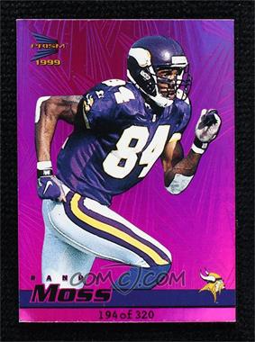 1999 Pacific Prism - [Base] - Holographic Purple #83 - Randy Moss /320