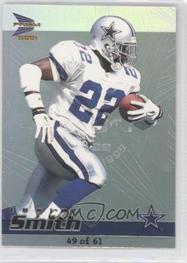 1999 Pacific Prism - [Base] - Premiere Date #42 - Emmitt Smith /61
