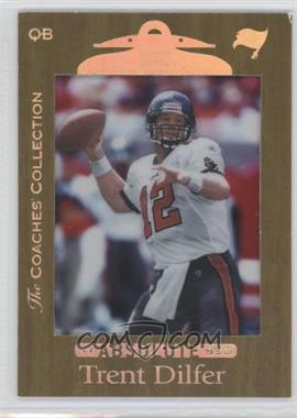 1999 Playoff Absolute SSD - [Base] - Gold The Coaches' Collection #103 - Trent Dilfer /25 [Noted]