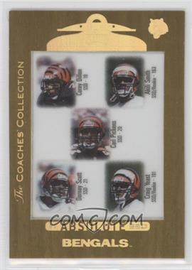 1999 Playoff Absolute SSD - [Base] - Gold The Coaches' Collection #136 - Corey Dillon, Akili Smith, Carl Pickens, Darnay Scott, Craig Yeast /25 [Good to VG‑EX]