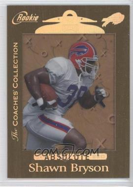 1999 Playoff Absolute SSD - [Base] - Gold The Coaches' Collection #188 - Shawn Bryson /25