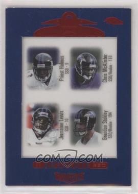 1999 Playoff Absolute SSD - [Base] - Green Border #132 - Priest Holmes, Chris McAlister, Jermaine Lewis, Brandon Stokley