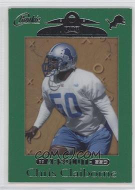 1999 Playoff Absolute SSD - [Base] - Green Border #169 - Chris Claiborne