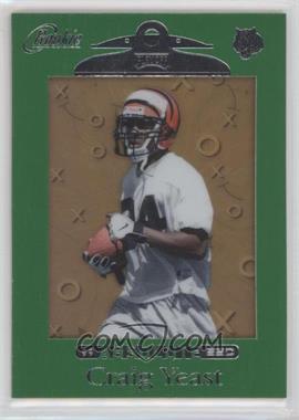 1999 Playoff Absolute SSD - [Base] - Green Border #191 - Craig Yeast