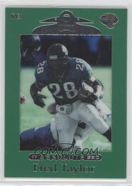 1999 Playoff Absolute SSD - [Base] - Green Border #49 - Fred Taylor