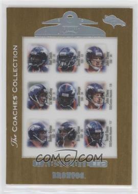 1999 Playoff Absolute SSD - [Base] - The Coaches' Collection #139 - Rod Smith, Terrell Davis, John Elway, Ed McCaffrey, Shannon Sharpe, Bubby Brister, Brian Griese /500