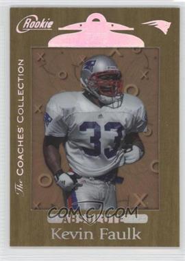 1999 Playoff Absolute SSD - [Base] - The Coaches' Collection #178 - Kevin Faulk /500