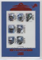 Charlie Batch, Johnnie Morton, Sedrick Irvin, Herman Moore, Barry Sanders, Chri…