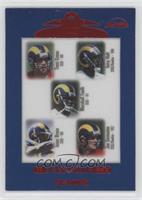 Trent Green, Torry Holt, Marshall Faulk, Isaac Bruce, Joe Germaine [EX to&…