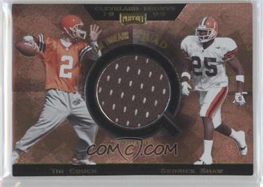 1999 Playoff Absolute SSD - Team Threads Quads #TQ23 - Tim Couch, Sedrick Shaw, Kevin Johnson, Leslie Shepherd