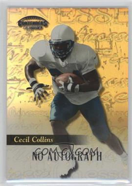 1999 Playoff Contenders SSD - [Base] - Finesse Gold #166 - Cecil Collins /25