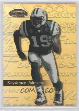 1999 Playoff Contenders SSD - [Base] - Finesse Gold #198 - Playoff Ticket - Keyshawn Johnson /25