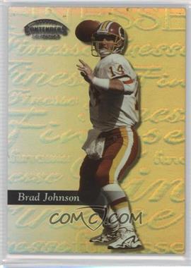 1999 Playoff Contenders SSD - [Base] - Finesse Gold #32 - Brad Johnson /25