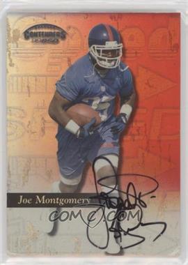 1999 Playoff Contenders SSD - [Base] - Speed Red Playoff Experience Autograph #185 - Joe Montgomery