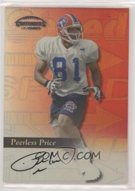 1999 Playoff Contenders SSD - [Base] - Speed Red #165 - Peerless Price /100