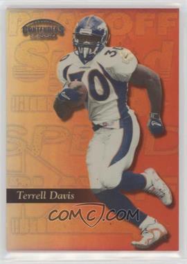 1999 Playoff Contenders SSD - [Base] - Speed Red #196 - Playoff Ticket - Terrell Davis /100