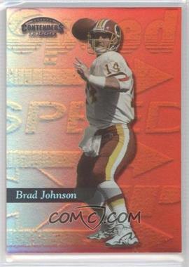 1999 Playoff Contenders SSD - [Base] - Speed Red #32 - Brad Johnson /100